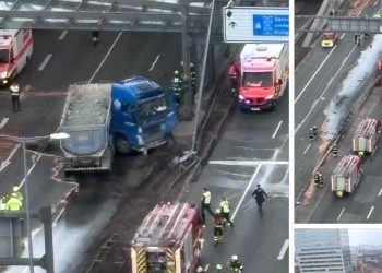 Teški sudar  u Minhenu: Kamion izazvao haos, Ertekin Numanović među učesnicima