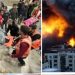 Video snimci strašnog bombardovanja Gaze na 35 lokacija, noć strave i užasa VIDEO