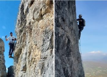 Nije za one sa slabim srcem: Via Ferata Đurđevica spremna a Amsal Dudić je prvi probao VIDEO