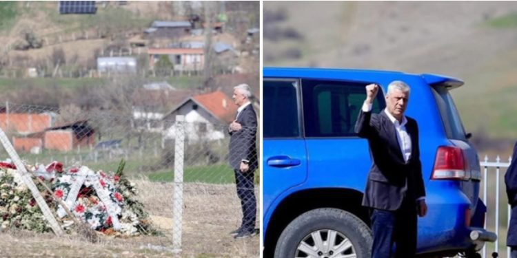 Hašim Tači posjetio mezar svoga baba: “Došao sam poslednji, hiljade građana  je bilo prije mene”