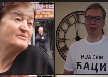 Pazarka nasmijala sve: “Nije za sve Vučić kriv, grom ga ubio”