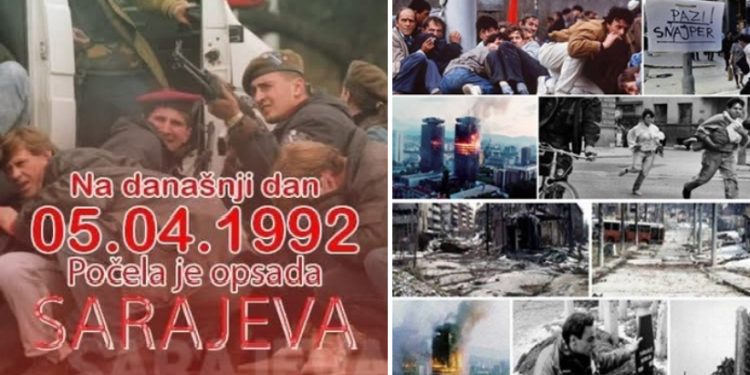 Godišnjica agresije na BiH i najsramnije opsade Sarajeva: Preko 65.000 granata za 1.425 dana ispaljeni