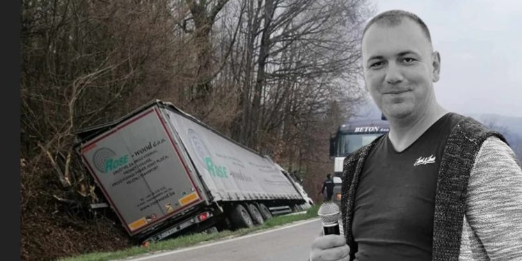 Nesreća na putu u BiH: Život izgubio Arnel Demirović, kamion ga prignječio usled prevrtanja
