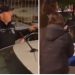 Policajac priveo momka sa protesta u autu, djevojka mu otvorila vrata inon lagano odšetao VIDEO