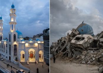 Džamija u Beit Lahiju simbol ljepote i duhovnosti nekada a danas porušena u razornim granatiranjima cionista
