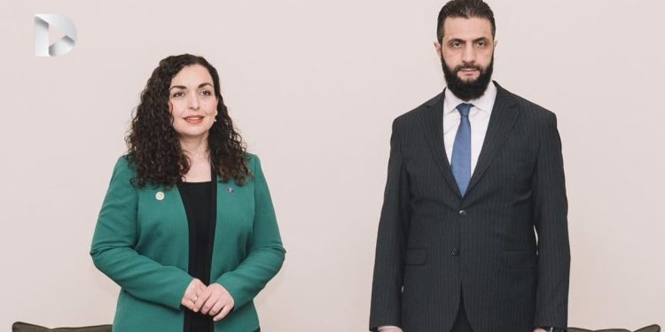 Predsjednica Osmani se sastala sa novim sirijskim vođom Abmedom Al Sharaom