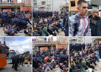 Policija upotrebila silu nad studentima kako bi propustili autobuse koji iz Pazara idu Vučiću
