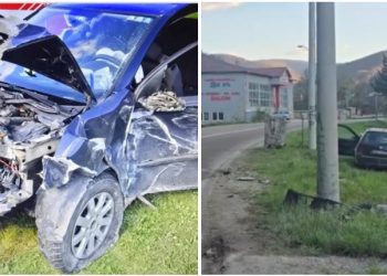Saobraćajna nezgoda u naselju Bajevica kod Novog Pazara: sudar  2 VW, Tutinac i Novopazarac