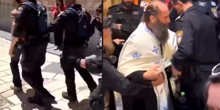 Izraelski zločinci tukli hrišćane tokom proslave uskršnjih praznika VIDEO