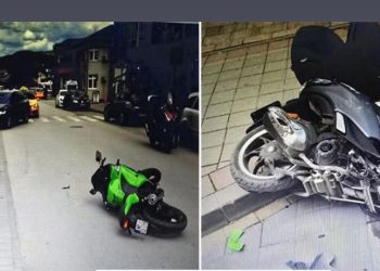 Saobraćajna nezgoda u Ulici Generala Živkovića u Novom Pazaru