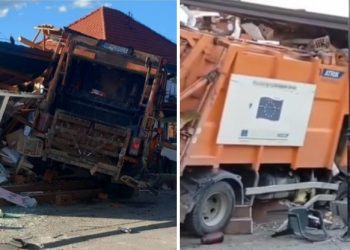 Kamion komunalnog preduzeća uleteo u cvjećariu, povrijeđene 4 osobe