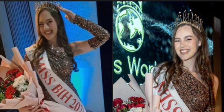 Ena Adrović – Miss Bosne i Hercegovine 2025 sa Sandžačkim korijenima