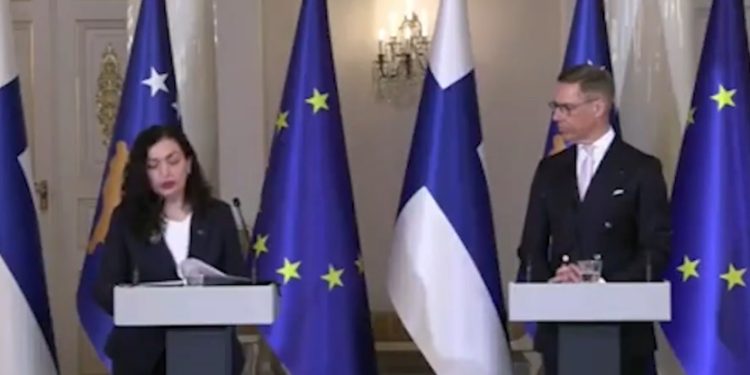 Vjosa Osmani – Kosovo ističe važnost dijaloga i evroatlantskih integracija, Srbija nema volju za dijalog