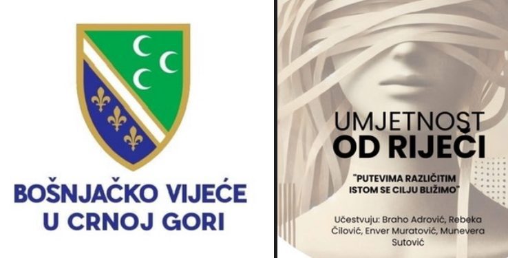Dani kulture Bošnjaka u Pljevljima – Poetska tribina „Umjetnost od riječi“