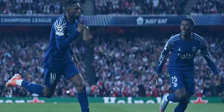 PSG stekao prednost u polufinalu Lige šampiona protiv Arsenala