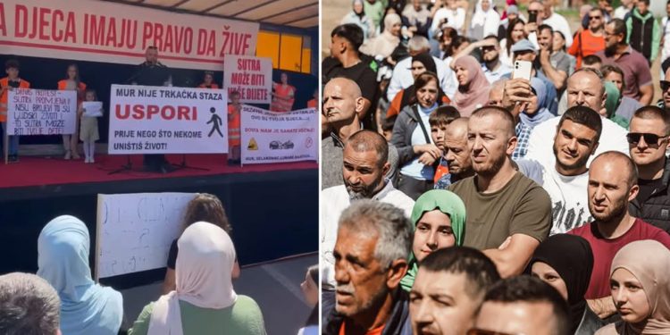 Novi protest u Muru: Građani ponovo blokirali put, traže hitne mjere bezbjednosti
