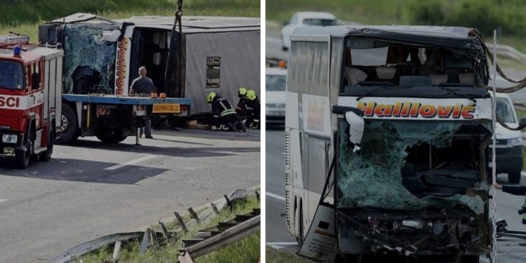 Teška saobraćajna nesreća autobusa iz BiH: Ima poginulih i teško povrijeđenih