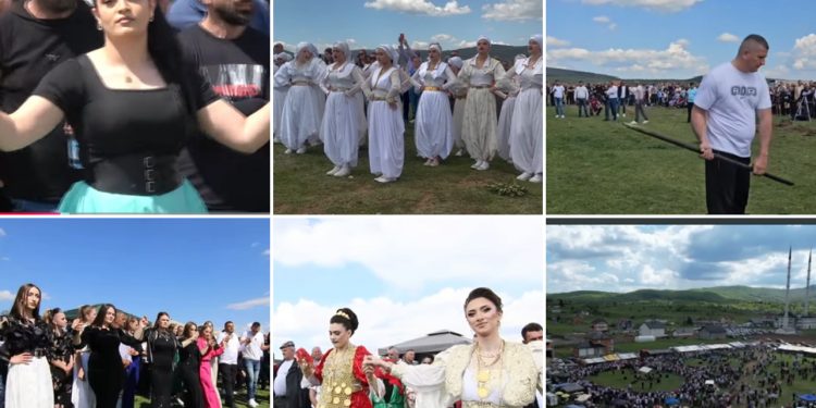 Vašar Delimeđe: Narodno veselje, bacanje ćuskije okupilo veliki broj pešteraca i gosti