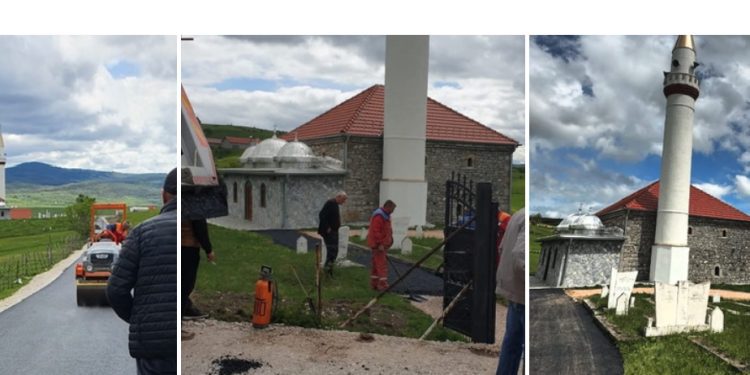 Asfalt stigao do najstarije džamije u Tutinskom selu Gradac