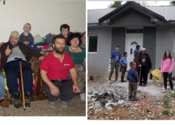 Humanost na djelu: Trinaestočlana porodica Murić dobila novi dom