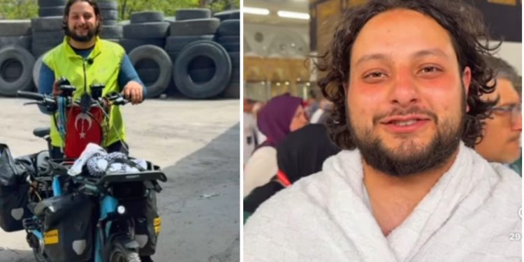Burak  najzad stigao u Mekku gdje će obavit hadždž, na biciklu iz Njemačke prešao 6.000 km