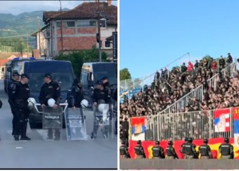Kordon policije obezbjeđuje šoviniste dok vrijeđaju Bošnjake i veličaju ratne zločince VIDEO
