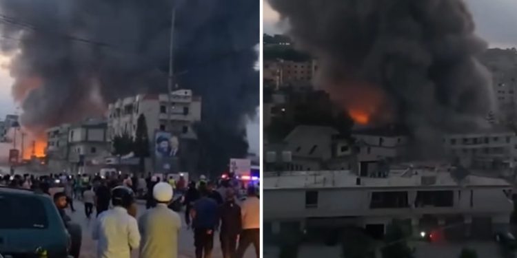Izraelski agresori izveli jako bombardovanje na istoku i jugu Libana VIDEO