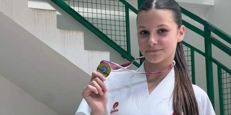 Hana Kecap – Zlatna medalja na Međunarodnom Rod kupu u karateu