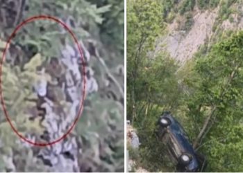 Sletio sa puta pa 12 sati visio držeći se za granu iznad velike provalije kod Šavnika