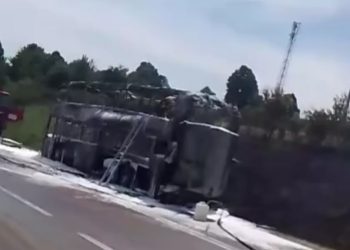 Drama u autobusu punom đaka: Potpuno  izgorio na putu na izlet