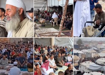 Gaza: Bajram namaz u suzama i strahu od novih napada cionista