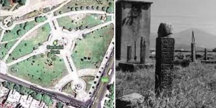 Centralni park Pobrežje u obliku krsta: Uništenje muslimanskog groblja u Podgorici