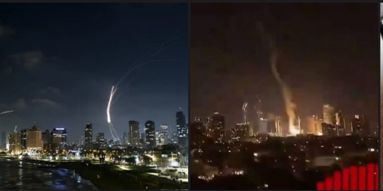 Iran lansirao stotine projektila na Izrael: Eksplozije u Tel Avivu i Jerusalimu