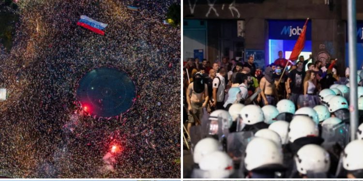 „Kao na rubu građanskog rata“: Nemački mediji o protestima u Srbiji i Vučićevom strahu od izbora