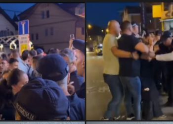 Novi Pazar: Policija je uhapsila nekoliko građana a neki su dobili i batine, interveniše hitna pomoć