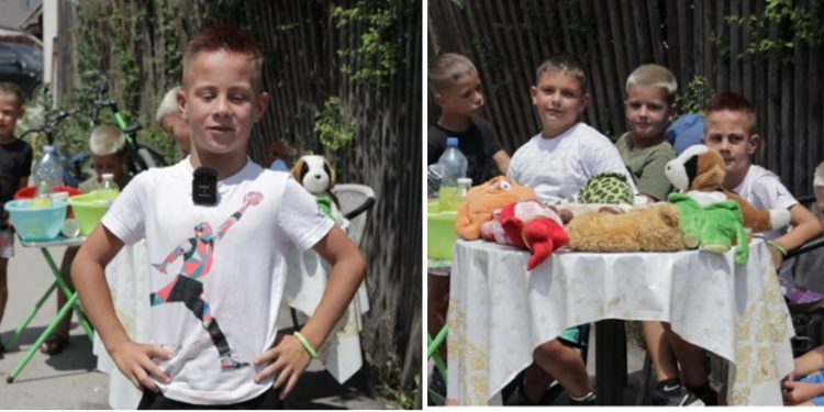 Dječaci iz Rožaja pokrenuli limunada-biznis: Osmijeh, trud i hladno osvježenje na +30 VIDEO