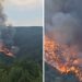 Ekološka katastrofa na deponiji Golo brdo, gusti dim i smrad prekrili sela u okolini