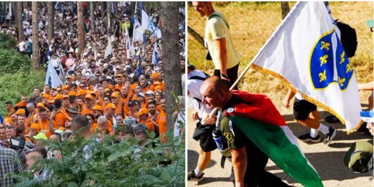 Marš mira 2025: Hiljade ljudi korača stazom smrti – 30 godina od genocida u Srebrenici