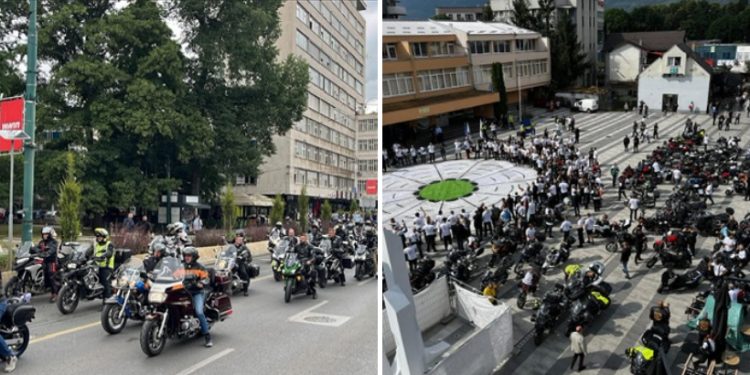 Stotine motociklista krenulo iz Sarajeva ka Potočarima u čast žrtava genocida