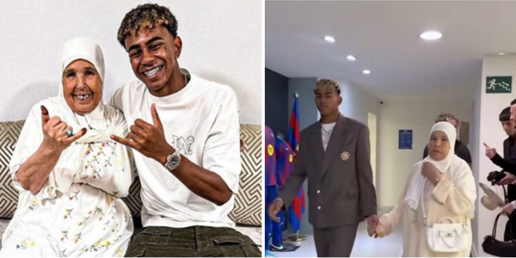 Barselonin čudesni tinejdžer Yamal na produženju ugovora došao sa nanom i porodicom, njihova podrška najvažnija