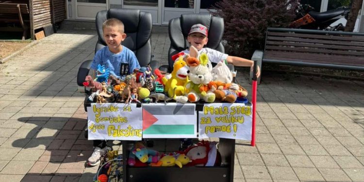 Djeca Rožaja pokrenula akciju: Igračke za palestinsku djecu, SOLODARNOST BEZ GRANICA