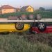 Prevrnuo se šlep sa luksuznim vozilima kod Preljine – mercedes i  ferari,  nastao višesatni zastoj