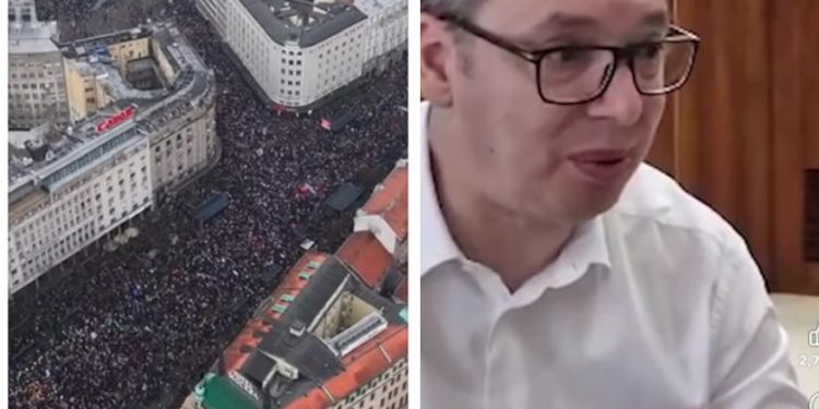 Studenti preuzimaju političku inicijativu: Pad podrške Vučiću, anketa pokazala 54 studenti a Vučić 42 posto