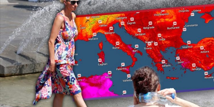 Cijela zemlja pod ekstremnim toplotnim talasom: Do 42°C na jugu, rizik od požara i UV zračenja