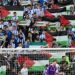 Zastave Palestine na sinošnjim utakmicama: Narod diže glas dok lideri šute na zločine cionista
