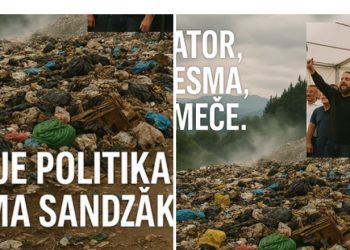 Sandžak zatrpan smećem, a omladina odlazi: Deponije gore, vlast orgija uz četničke pjesme