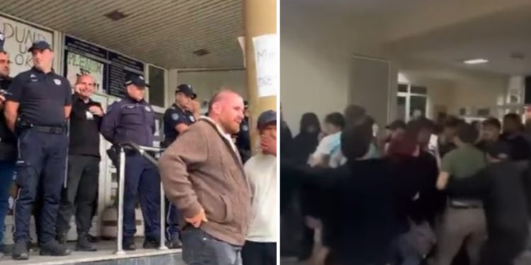 Nasilni upad na DUNP: Maskirani ljudi, policija i profesori izbacili studente iz blokade