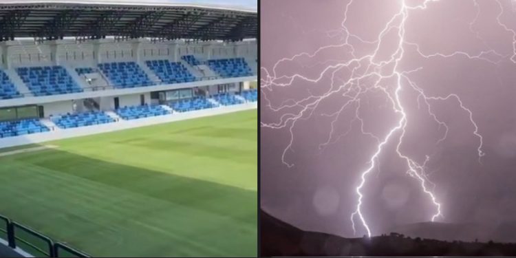 Drama na terenu u Loznici – Grom povredio 11 fudbalera, udar za vrijeme utakmice
