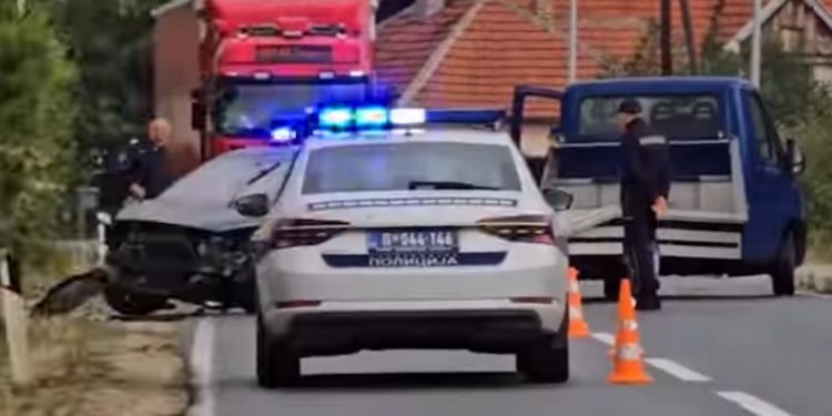 Stravična nesreća kod Blaca: Auto smrskan u sudaru kod Beloljina
