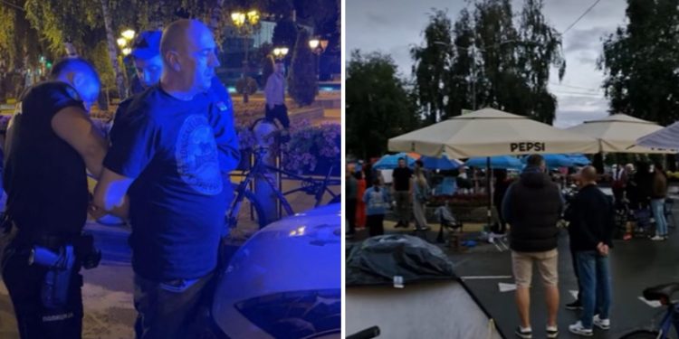 Novi Pazar pod tenzijom: Pušten muškarac koji je pokušao da probije blokadu, studenti i dalje protestuju